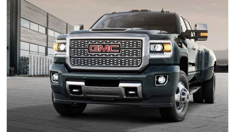GMC diesel truck