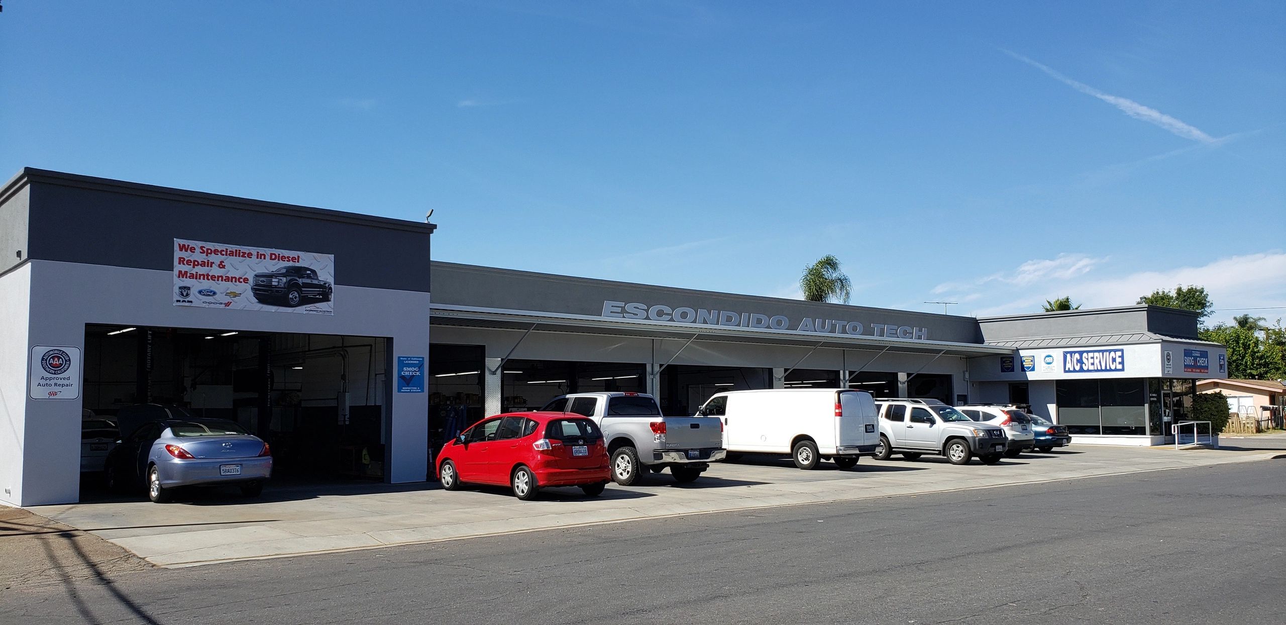 Exterior of Escondido Auto Tech