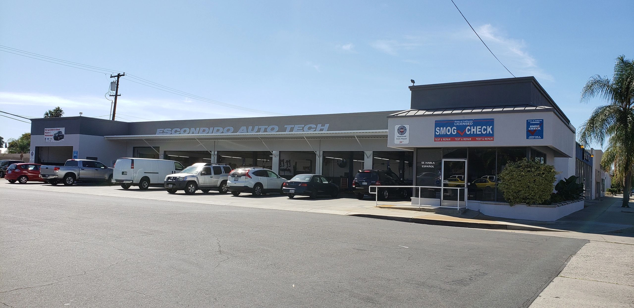 Exterior of Escondido Auto Tech